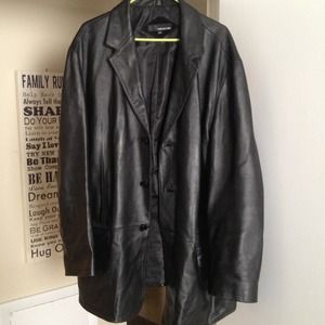 Men's leather jacket