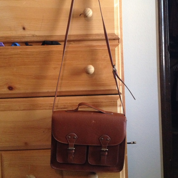 SOLD- H&M brown satchel/crossbody bag - Picture 2 of 3
