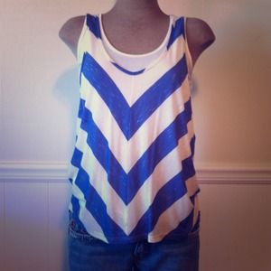 Ella Moss Chevron Stripe Tank
