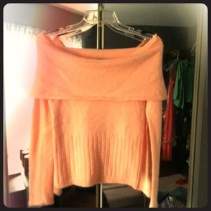 Light Peach Soft RAMPAGE clothing company sweater