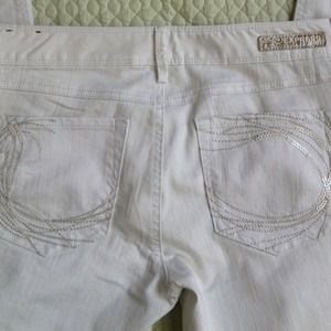 Express Zelda jean leggings 6