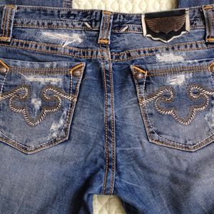 Express Rerock boot cut jeans 4