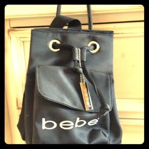 ❌SOLD❌Authentic bebe backpack bag.