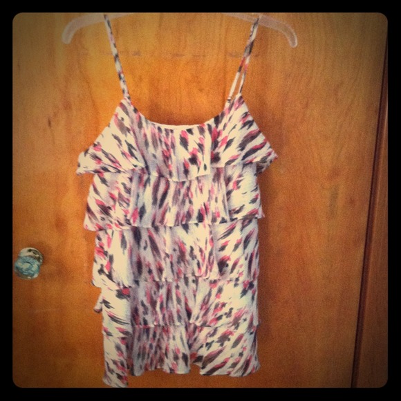 Polyester layered Candies tank. Never worn!!