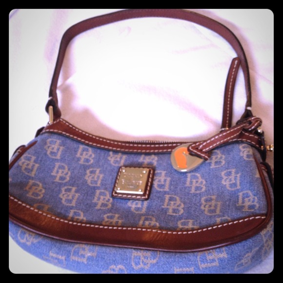 Dooney & Bourke small handbag/purse, denim, cute