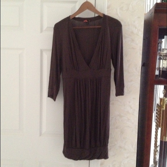 Brown low cut tunic!