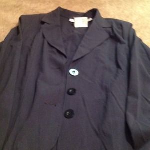 Navy blue blazer
