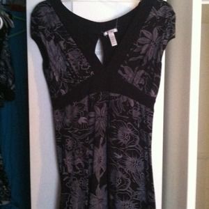 Beautiful black floral dress