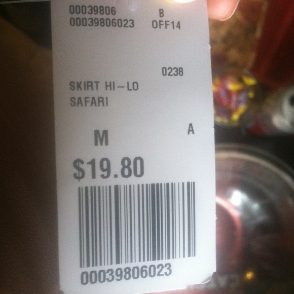 🚫SOLD🚫high waisted high low skirt - Picture 4 of 4