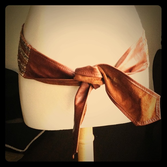 ❌SOLD in bundle❌Free People Tie Belt - Picture 1 of 4