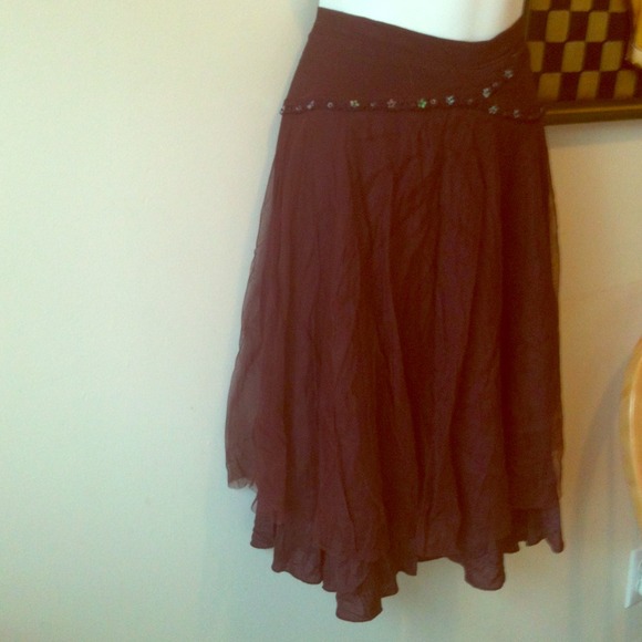 Free People gypsy skirt sz 10