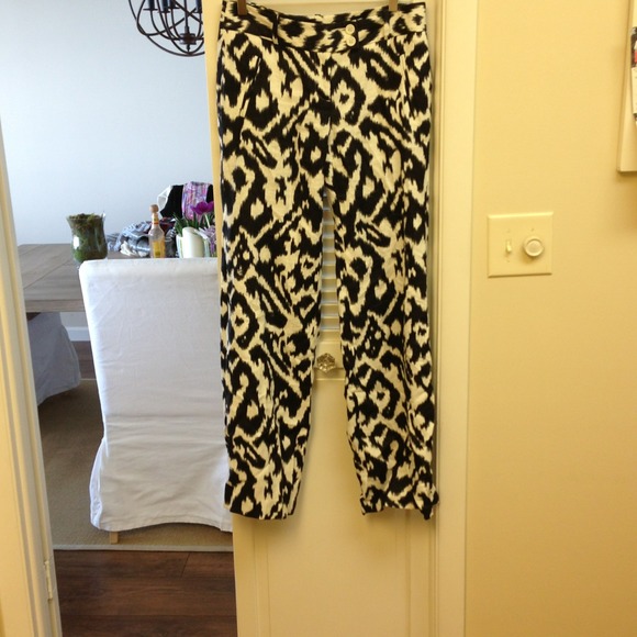 Ikat linen pants