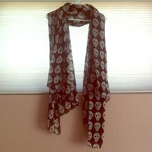 Large Skull Scarf