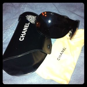 Authentic Swarovski Chanel Sunnies
