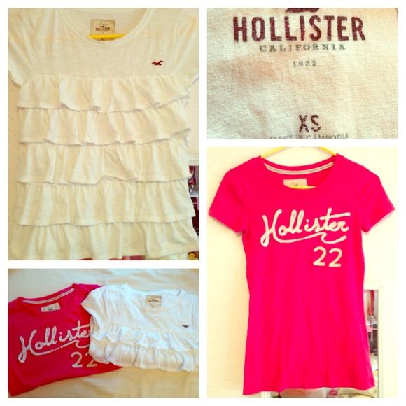 Reduced :) 2 hollister tees