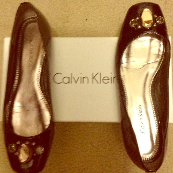 Calvin Klein ballerina flats. Size 7