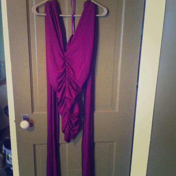 Purple Sleek 6 in 1 top, tunic, or dress