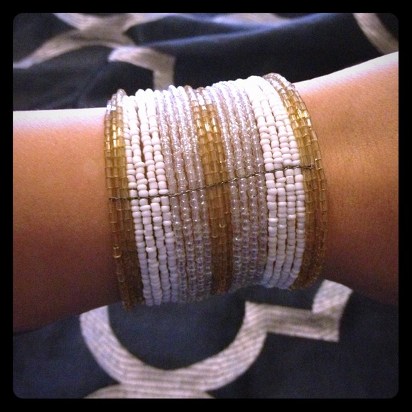 Beaded bangle