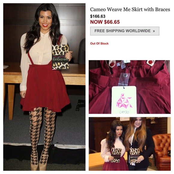 🔴Sold-@amandarose12🔴 cameo weave me skirt
