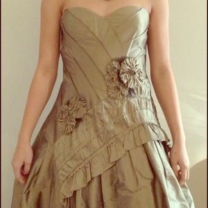 Brand new BCBG silk dress