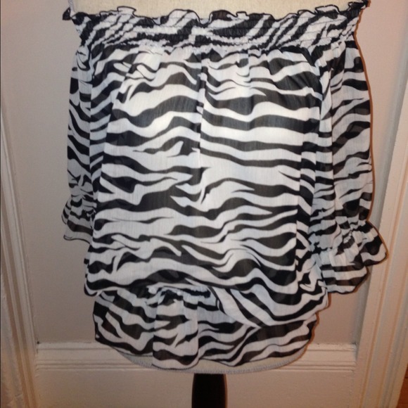 Tops - Zebra top