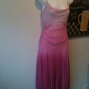 DVF dip dye ballerina dress