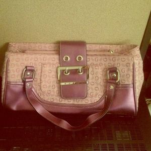 Pink guess purse