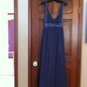 New gray Nicole miller formal
