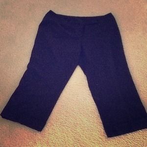 NY&Co Black Dress Capris