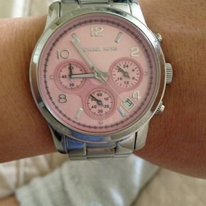 Michael Kors Pink Face watch