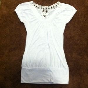 Gorgeous white woven top