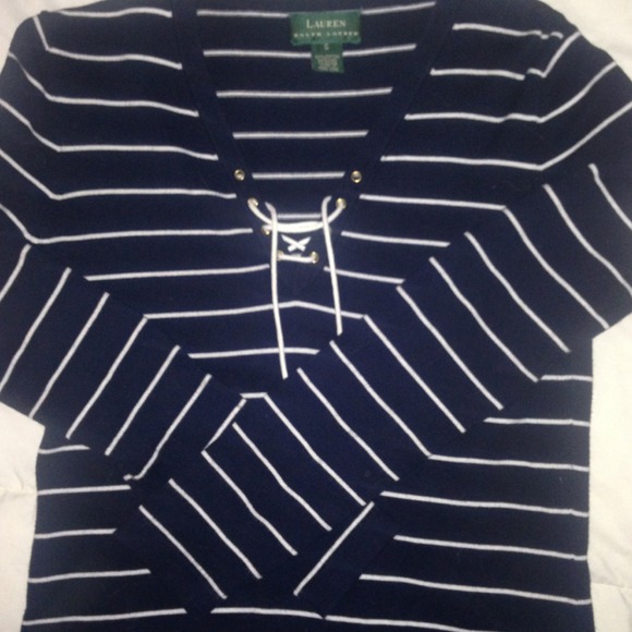 Ralph Lauren long sleeve nautical shirt - Picture 3 of 3