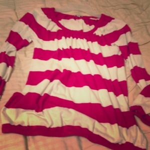 Striped long sleeve t shirt