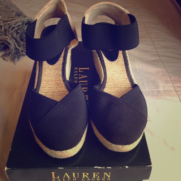 Ralph Lauren Shoes - Ralph Lauren espadrilles wedges