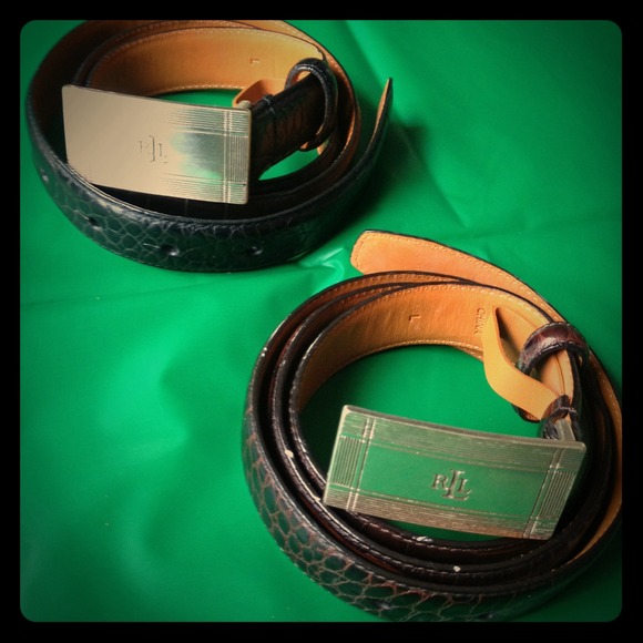 Ralph Lauren Leather Belts