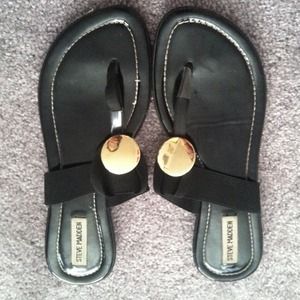 Black Steve madden sandels