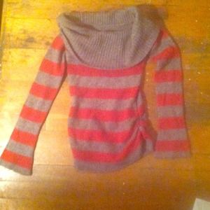 Red and grey long sleeve