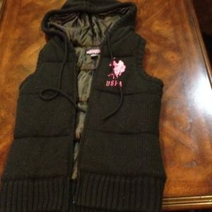 Sleeveless us polo jacket