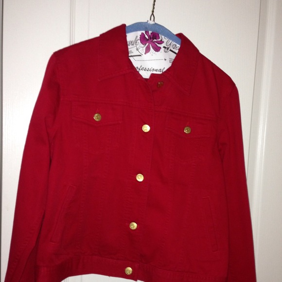 🌸SOLD🌸 Beautiful Red Ralph Lauren jacket