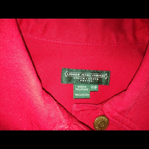 🌸SOLD🌸 Beautiful Red Ralph Lauren jacket - Picture 3 of 3