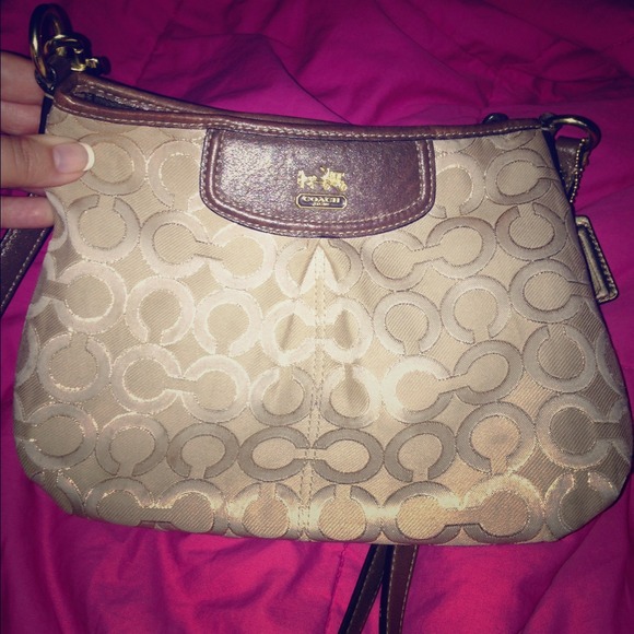 Coach Handbags - Coach Brown/Tan crossbody