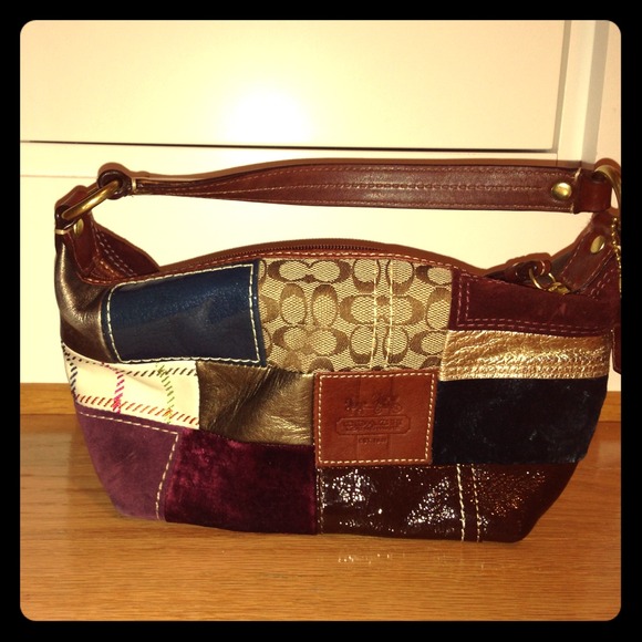 Coach small patchwork purse - Picture 1 of 2