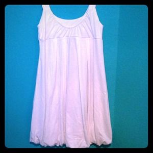 Shimmery White Dress