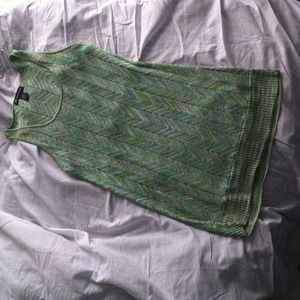 Metallic Knit Top