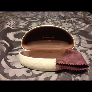 Authentic Coach sunglass case