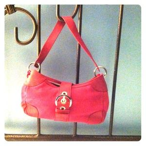 Hot pink purse