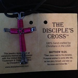 *Clearance today only!* Disciples Cross Necklace