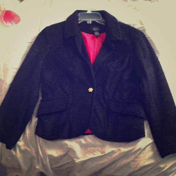 Crushed Velvet Blazer