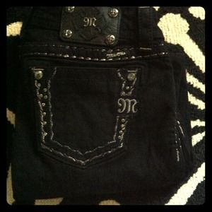 Black MissMe skinny jeans!