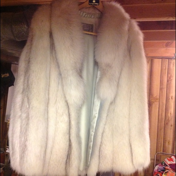 RESERVED~Fox fur jacket